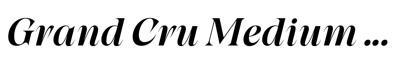 Grand Cru Medium M Italic